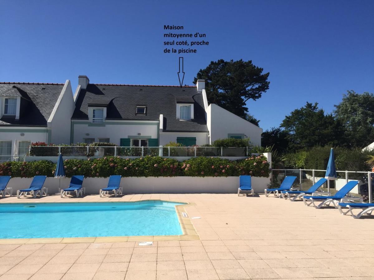 Maison De Vacances De 56 M2 Dans Residence Avec Piscine Chauffee Proche Plages Locmaria Εξωτερικό φωτογραφία